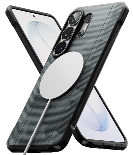 Ringke Coque pour Samsung Galaxy S26 Ultra Case Accessoires [Onyx Alpha Magnetic] Protection Antichoc Renforcée TPU Coins Air Cushion Compatible MagSafe Étui...