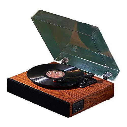 Turntable Vinyl Record Player, 3 Belt Drive Speed pour Son supérieure, de Haute qualité Cartouche céramique, Haut-Parleur stéréo, Entrée auxiliaire, RCA Out et Dust Cover - Les Beatles, Paul McCartney, John Lennon, RIngo Starr, George Harrison Turntable Vinyl Record Player, 3 Belt Drive Speed pour Son supérieure, de Haute qualité Cartouche céramique, Haut-Parleur stéréo, Entrée auxiliaire, RCA Out et Dust Cover