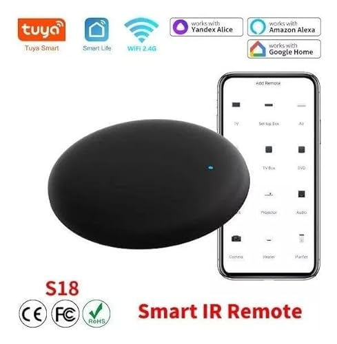 Controle Remoto Universal Wifi IR Infravermelho para Automação com Alexa
