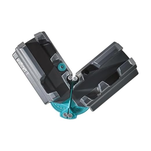 Wolfcraft Konturenlehre 6949000 – Duplikator zum Übertragen von Konturen & Schnittverläufen – Ideal für Laminat, Fliesen uvm. – 130mm x 30mm 8 Wolfcraft Schmiege und Schneidlade 6948200 / 2in1 Gehrungslade aus Stahl mit Winkelhalbierenden zum Schneiden von bis zu 100mm hohen Fußleisten & Ausmessen von Raumwinkeln