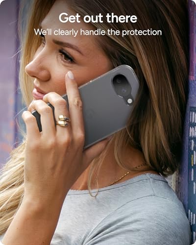 Image of ZAGG Crystal Palace Google Pixel 10a Case - 13ft Drop Protection, Crystal Clear Protective Phone Cover, Graphene Reinforced, Anti-Yellowing Technology, Slim Minimalist Design, Wireless Charging