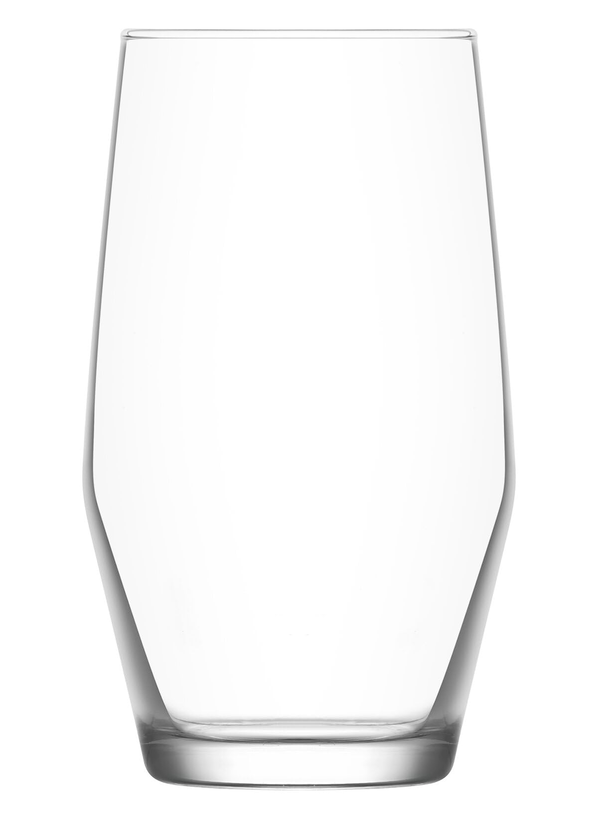 Lav Transparent 6X Clear 495Ml Ella Highball Glasses - Tall Hi Ball Glass Water Gin Juice Cocktail Drinking Glassware Tumblers Set