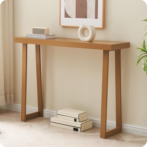 Kings Brand Furniture Claude 36-Inch Console Entryway Table, Narrow Sofa
