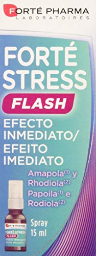 Solución para Contribuir a Calmar los Nervios y el Estrés Puntual. FORTÉ STRESS FLASH, Spray 15...