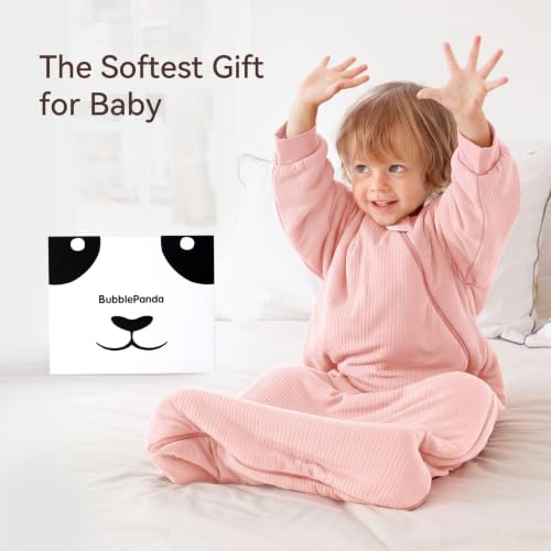 Image of BubblePanda Rayon Made from Bamboo Sleep Sack 0-6 Months 1.5 Tog Newborn