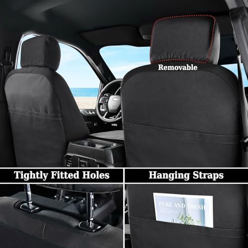 Image of Coverado Canvas F150-frontpair bk