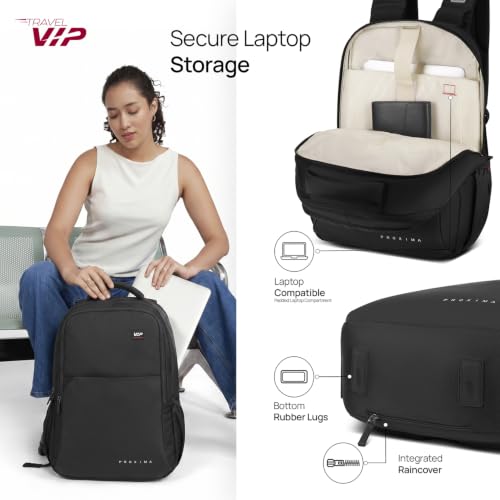 Image of VIP Proxima Spacious 34L Laptop Backpack (Upto 15 inch), 3 Compartments