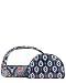 Vera Bradley Women's Clear Cosmetic Duo Marrakesh Luggage
