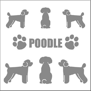 Amazon Co Jp エブリーペット ミニシルエット犬ステッカー シルバー プードル 車 バイク Amazon Co Jp エブリーペット ミニシルエット犬ステッカー シルバー プードル 車 バイク