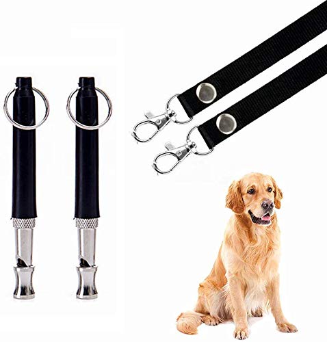 Mumu Sugar Dog Whistle to Stop Barking, Adjustable Pitch Ultrasonic Training Tool Silent