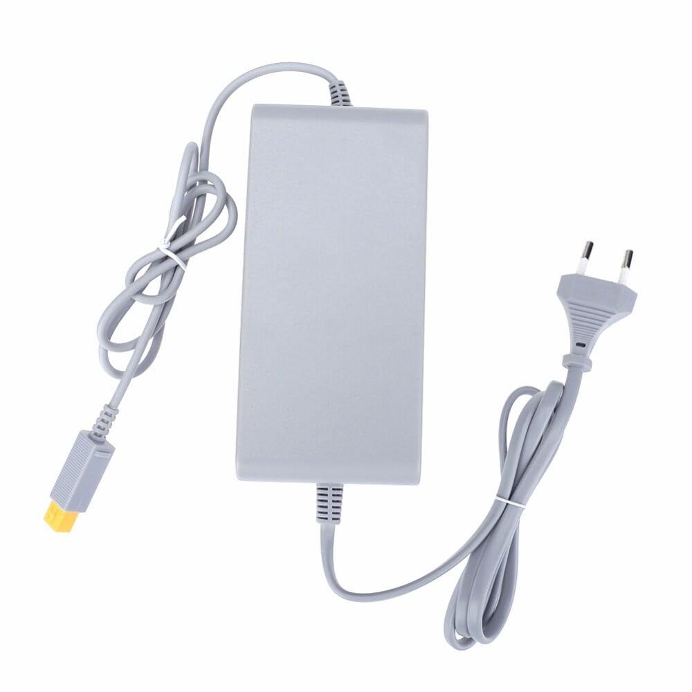 Link-e : Caricatore di rete Gamepad, cavo AV e alimentazione compatibile con Nintendo Wii-U Console