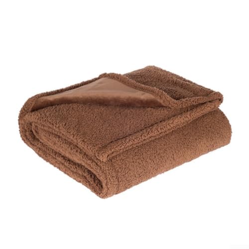 Risveglio Manta impermeable reversible para perro, manta para sofá cama, forro polar lavable y funda para gatos, protector de sofá a prueba de fugas, 145 x 165 cm
