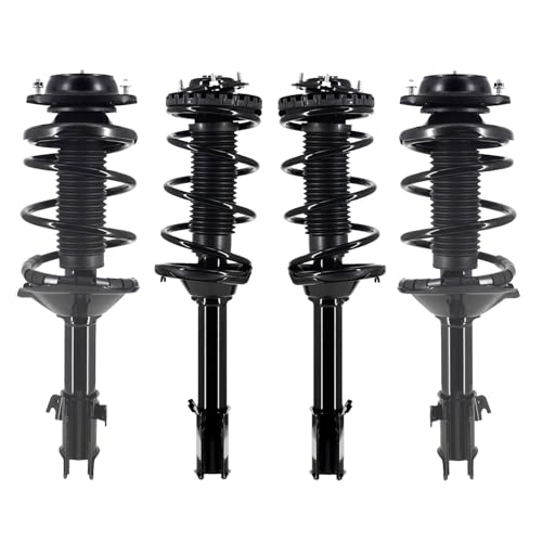 PM Auto Set 4 Front-Rear Quick Strut-Coil Spring For 2002
