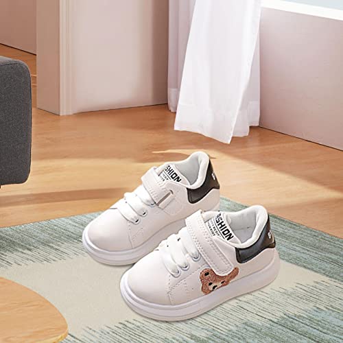HuadaXtai Chaussures Polyvalentes à Semelle Souple, Chaussures de Marche, Baskets pour Bébés et Enfants, noir, 14CM – vue 6