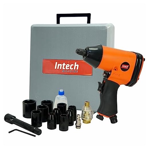 Intech Machine Kit Chave De Impacto Pneumática 1/2' multicor