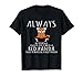 Animal Lover Gift Be Yourself Rosso Panda costume umano Maglietta