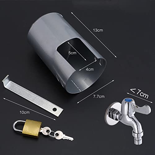 Protection antivol robinet extérieur en fer renforcé