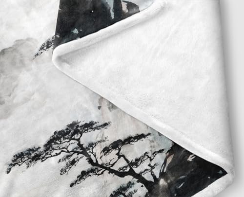 Coveimes Asian Scenic Throw Blankets thumb #5