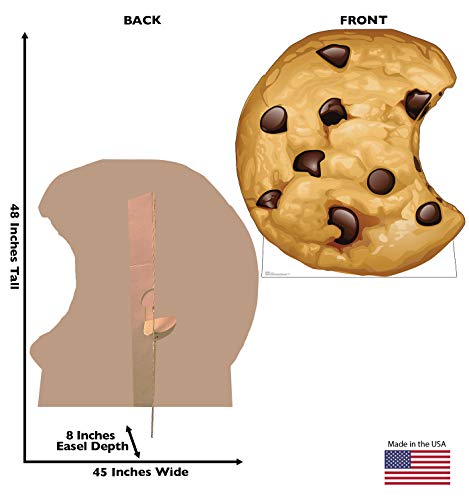 Image of Cardboard People Chocolate Chip Cookie Life Size Cardboard Cutout Standup