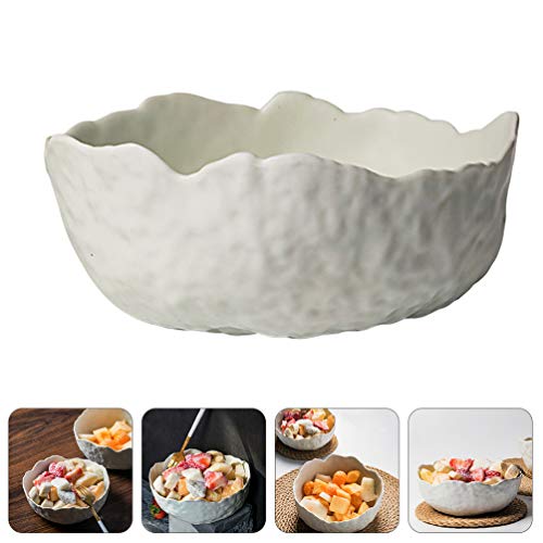 HEMOTON Tigelas de sopa de cereais de cerâmica, tigelas de mistura de cereais, macarrão, aperitivos,