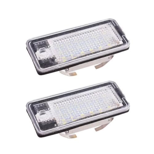 Luz de matrícula para A6 C6 2009-2011 pack de 2 piezas traseras para recambio original 2