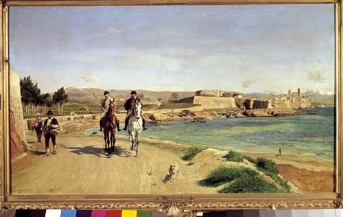 Tableau Antibes Jean Louis Ernest Meissonier 60x90cm