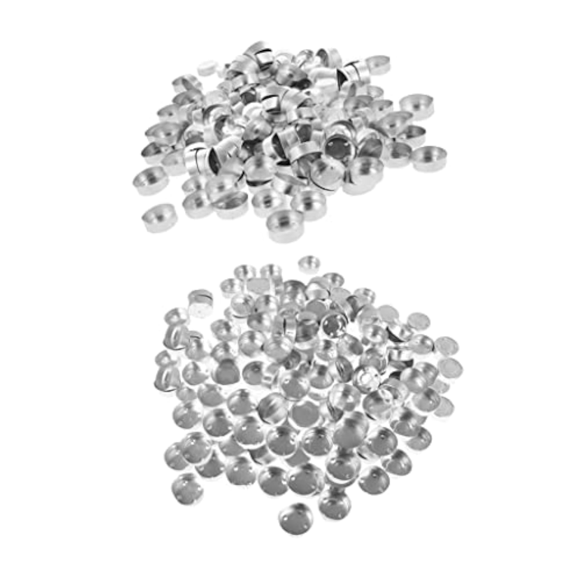 400 Pieces Empty Aluminum Tealight Cups, DIY Candle Containers