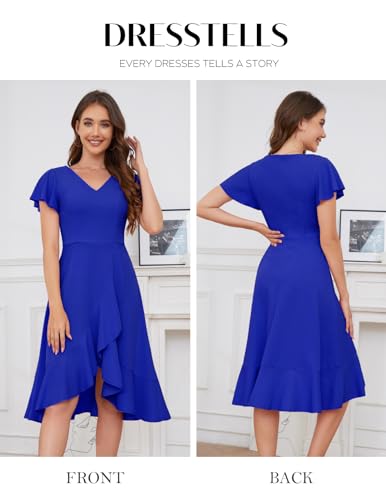 Image of DRESSTELLS Women's Cocktail Dresses 2026, Formal Fall Wedding Guest Dress