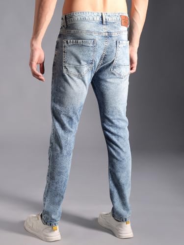 Image of HIGH STAR Men's Mid Rise Regular Jeans