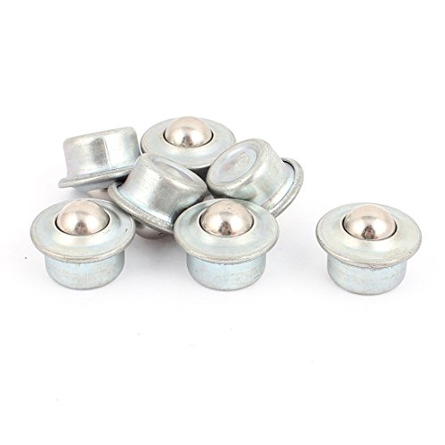 Rodamientos de bolas en tono plateado JCAKES con ajuste de brida 2