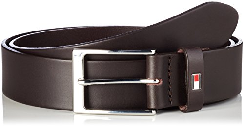 Tommy Hilfiger Layton Belt 3.5CM Cintura, Marrone