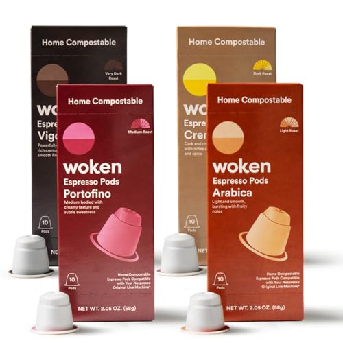 WOKEN COFFEE Compostable Pods |...