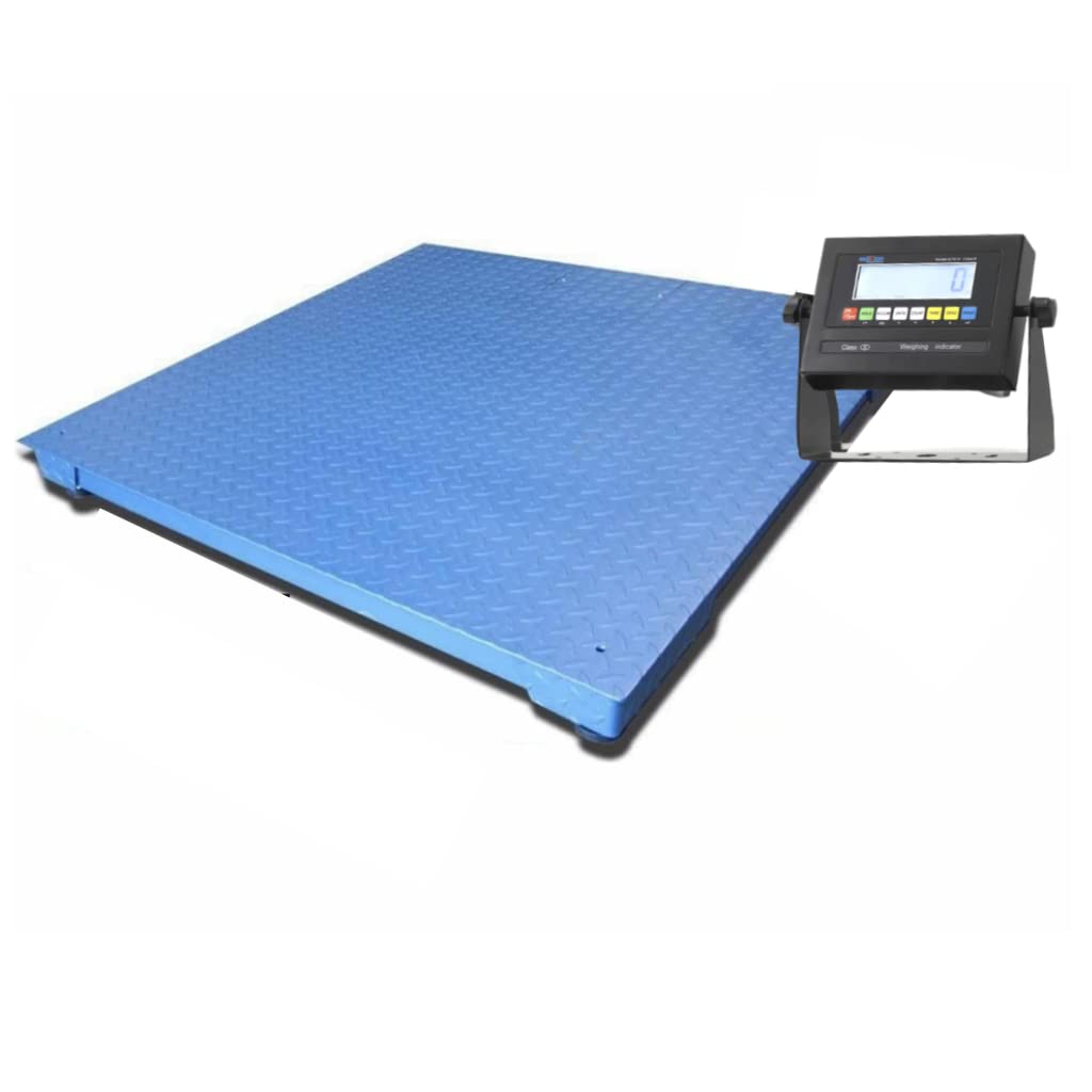 SellEton New NTEP Industrial Floor Scale 48" x 60" (4' x 5') Wireless/Cordless | 10,000 lbs x 2 lb