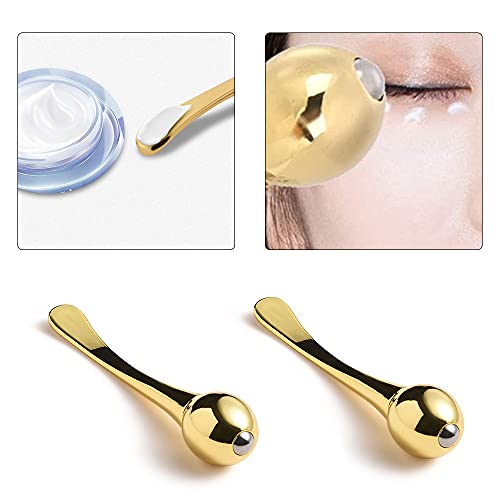 HHONGDU Eye Roller Massager Eye Cream Spatula Spoon Facial Skin Care Tools for Dark Circle Facial Massag Anti-Wrinkle Anti-Aging Eye Massag - Image 7