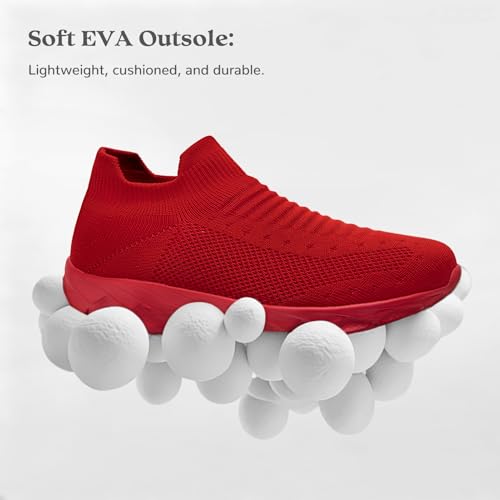 Image of Running Shoes for Men Womens Walking Tennis Gym Sneakers Slip On Comfortable Lightweight Athletic Workout Fashion Sports Shoes