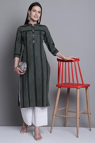 Image of Merira Women's Cotton Solid Regular Dress Shirt