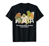 We Must Tee Stop Eating Toad As He Ate Another Frog Men Toad T-Shirt