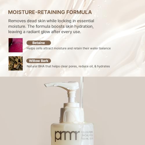 Primera (PRMR) Mild Peeling Gel | Korean Gentle Exfoliating Facial Wash for Sensitive Skin, Daily Pore Care & Smooth Radiant Skin (100ml, 3.38 fl. oz) - Image 8