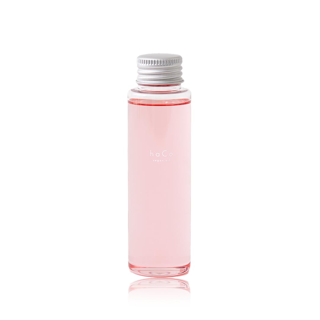 haCoヴィーガンオイルPF ペアー＆フリージアの香り ヘアオイル 80ml さらさら 洗い流さないトリートメント アウトバス スタイリングオイル マルチオイル メンズ レディース