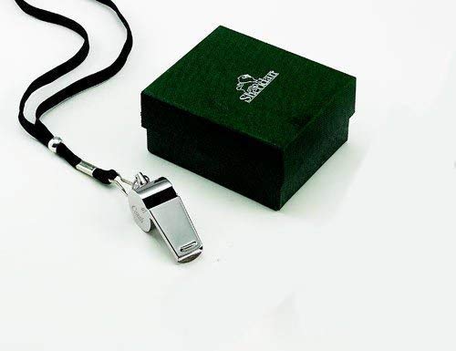 Silbato Personalizado Plateado para Entrenador de Tenis miniatura 3