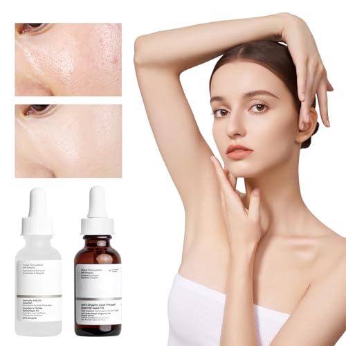 FEXPDL 4PCS Skincare Set Womens,Skincare Set Gifts for Teenagers Girls Beauty Gifts Set with Hyaluronic Acid 2% + B5,Squalane Cleanser,Eye Serum and Natural Moisturizing Factors and HA - Image 7