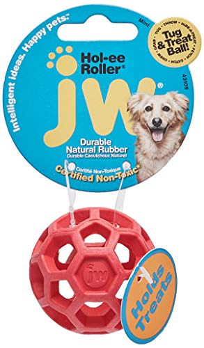 Jw Pet Company Mini Hol-Ee Roller Dog Toy, Colors Vary - Pack Of 3, Small #TOP1