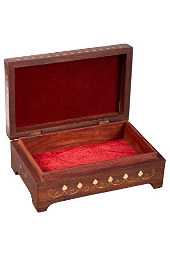 Orientalische kleine Aufbewahrungsbox mit Deckel Ebad 20cm groß | Orientalischer Schmuckkästchen für Mädchen und Damen… – Bild 5