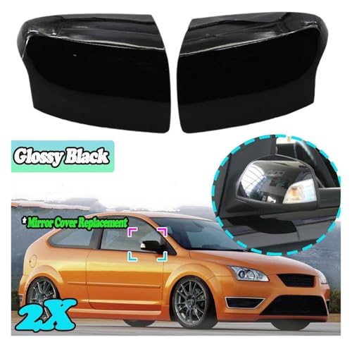 Capuchon rétroviseur pour Focus MK2 2005-2008 coque ABS noir - 4