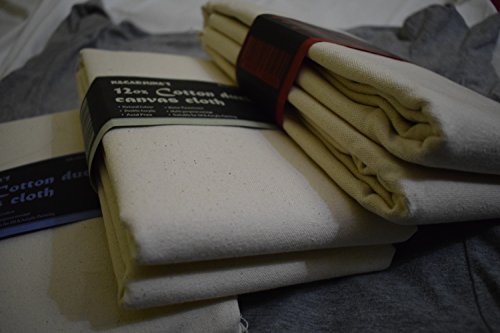 Image of NAGARJUNA Enterprises Army Duck Canvas Solid Cloth (12 Oz /5 Ft), Grey