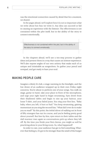 Popular Lyric Writing: 10 Steps to Effective Storytelling Paperback – Illustrated, August 1, 2007 - Image 5