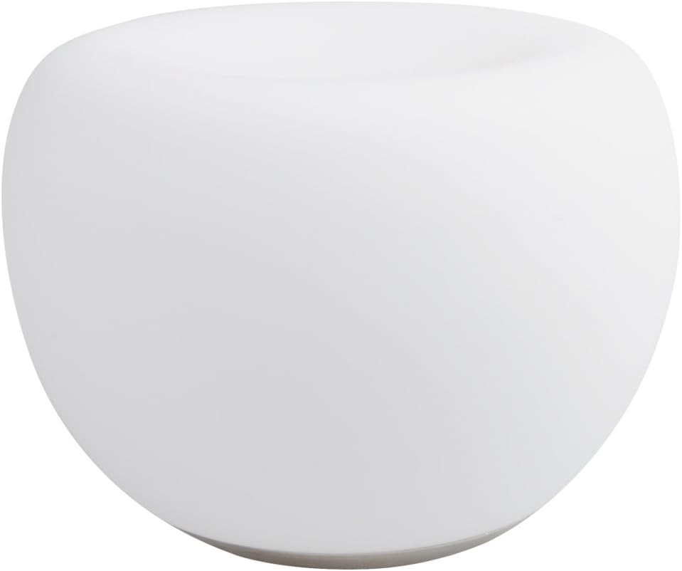 iDual Clover LED Smart Portable Glass Table Lamp, Works with iDual Remote (Sold Separately)