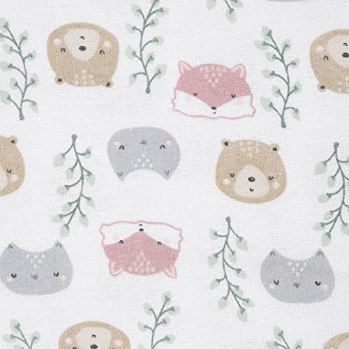 Gerber Girls Newborn Infant Baby Toddler Nursery 100% Cotton Flannel Receiving Swaddle Blanket, Pink Safari, Pack Of 5 #TOP1