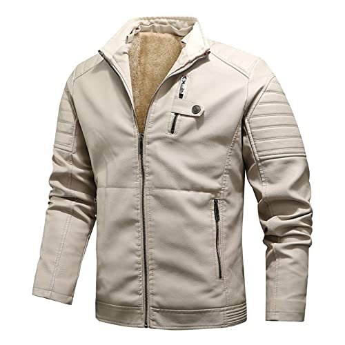 Chaqueta de motorista para rutas urbanas en invierno con forro polar interior