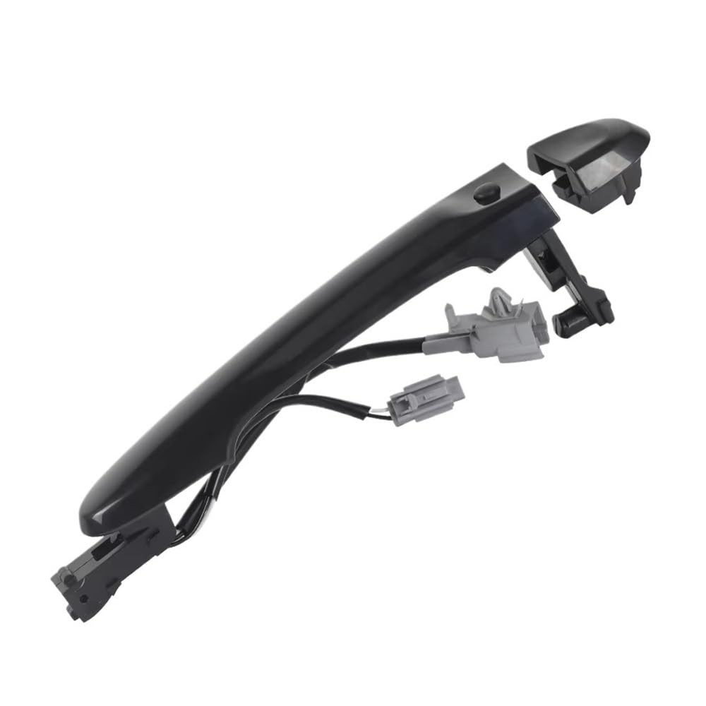 RAtsch Car Side Exterior Door Handle Car Outside Door Handle Keyless Entry for Juke for F15 2010-2019 80640-3WC2A 80644-3WC2A Car Outside Door Handle(Without Hole)
